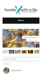 Mobile Screenshot of foodiewithalife.com